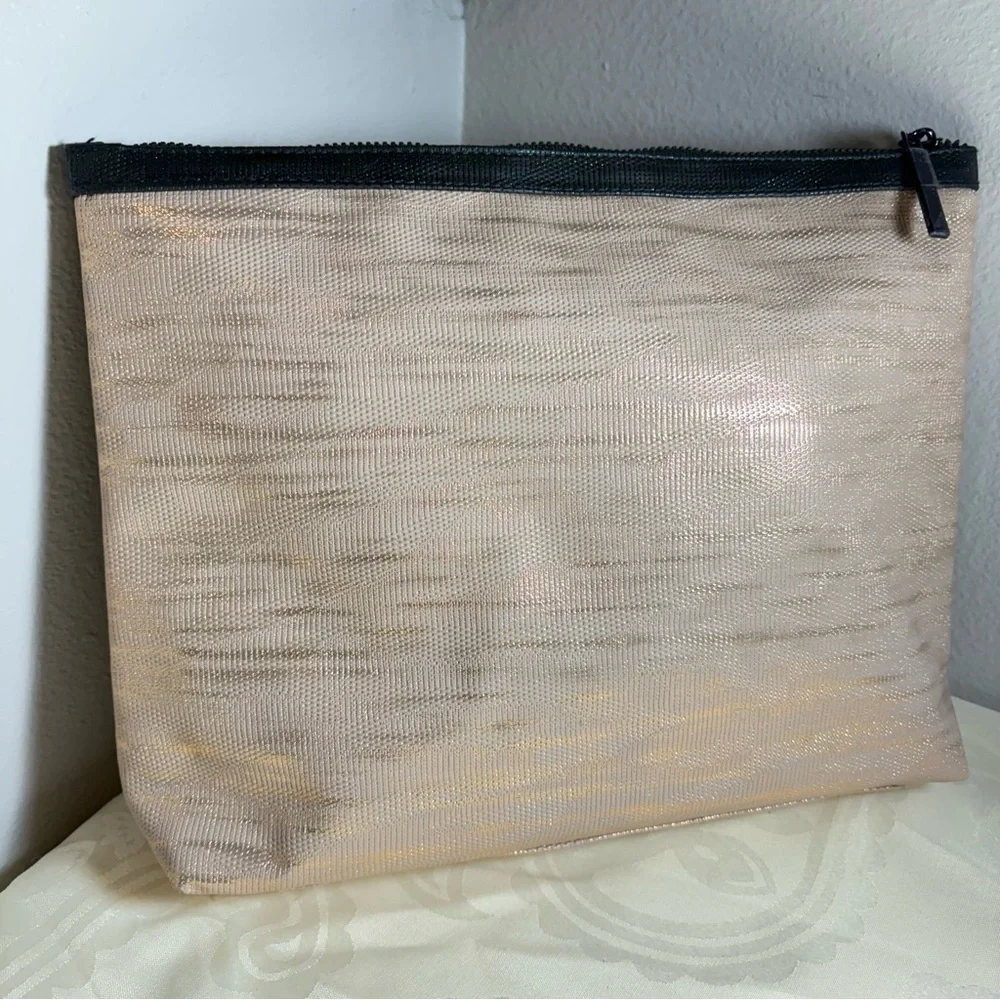 Elegant Cream Women's cosmetic Bag